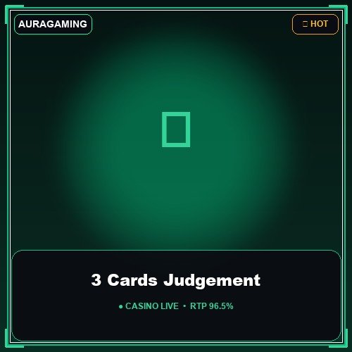 3 Cards Judgement