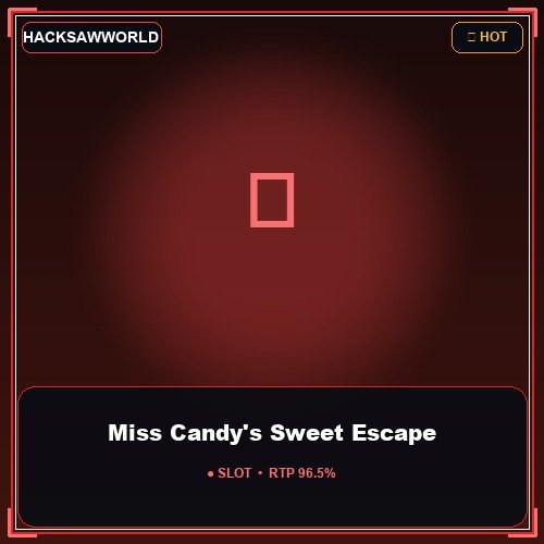 Miss Candy's Sweet Escape