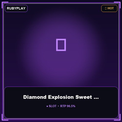 Diamond Explosion Sweet Love 90