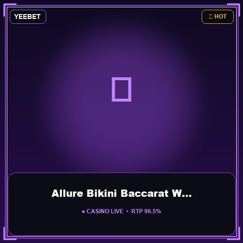 Allure Bikini Baccarat WB115